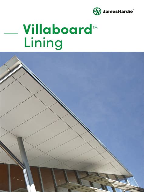Villaboard Lining Product Brochure .